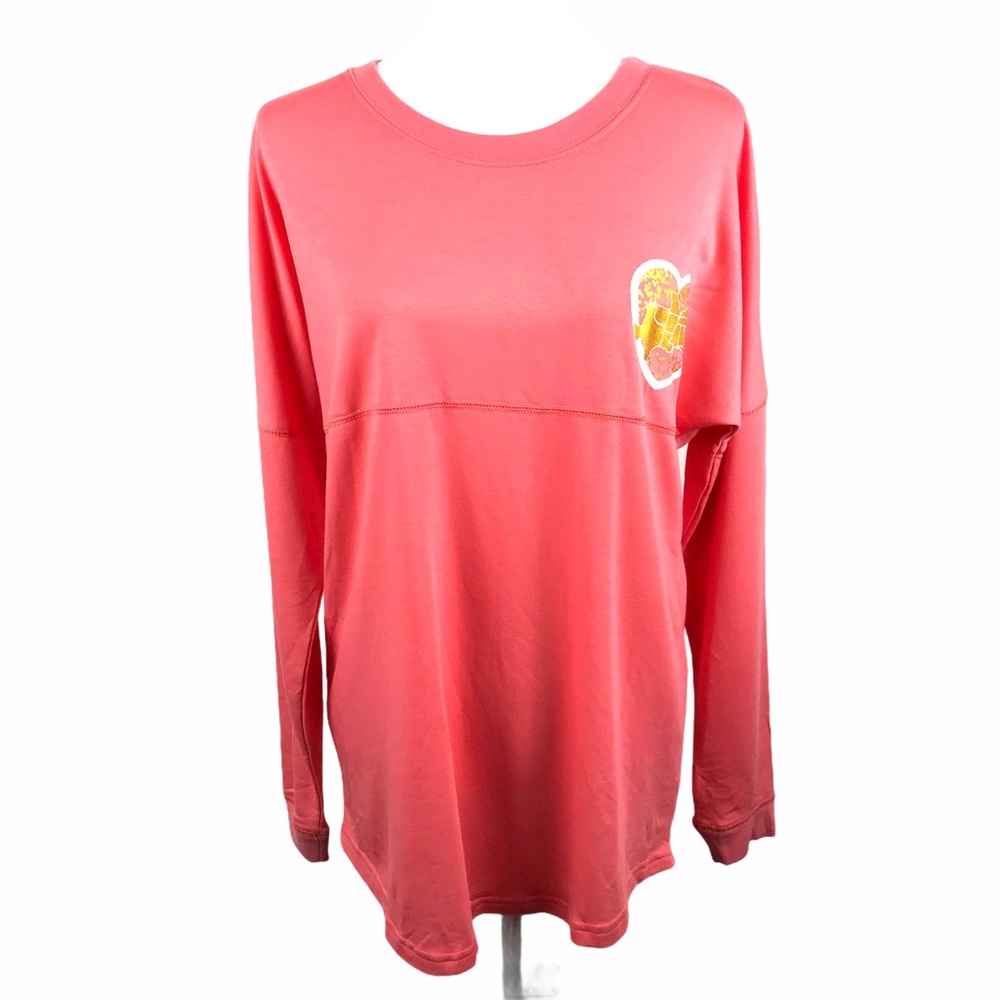 NWT Red Camel Fuzzy Coral Sweeper Sweatshirt T Shirt Long Sleeves Large